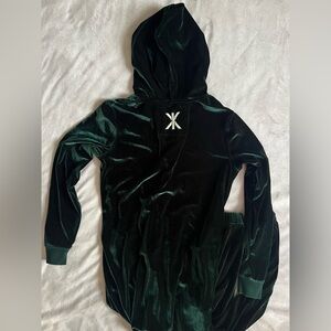 Women’s Velour Onepiece Jumpsuit
